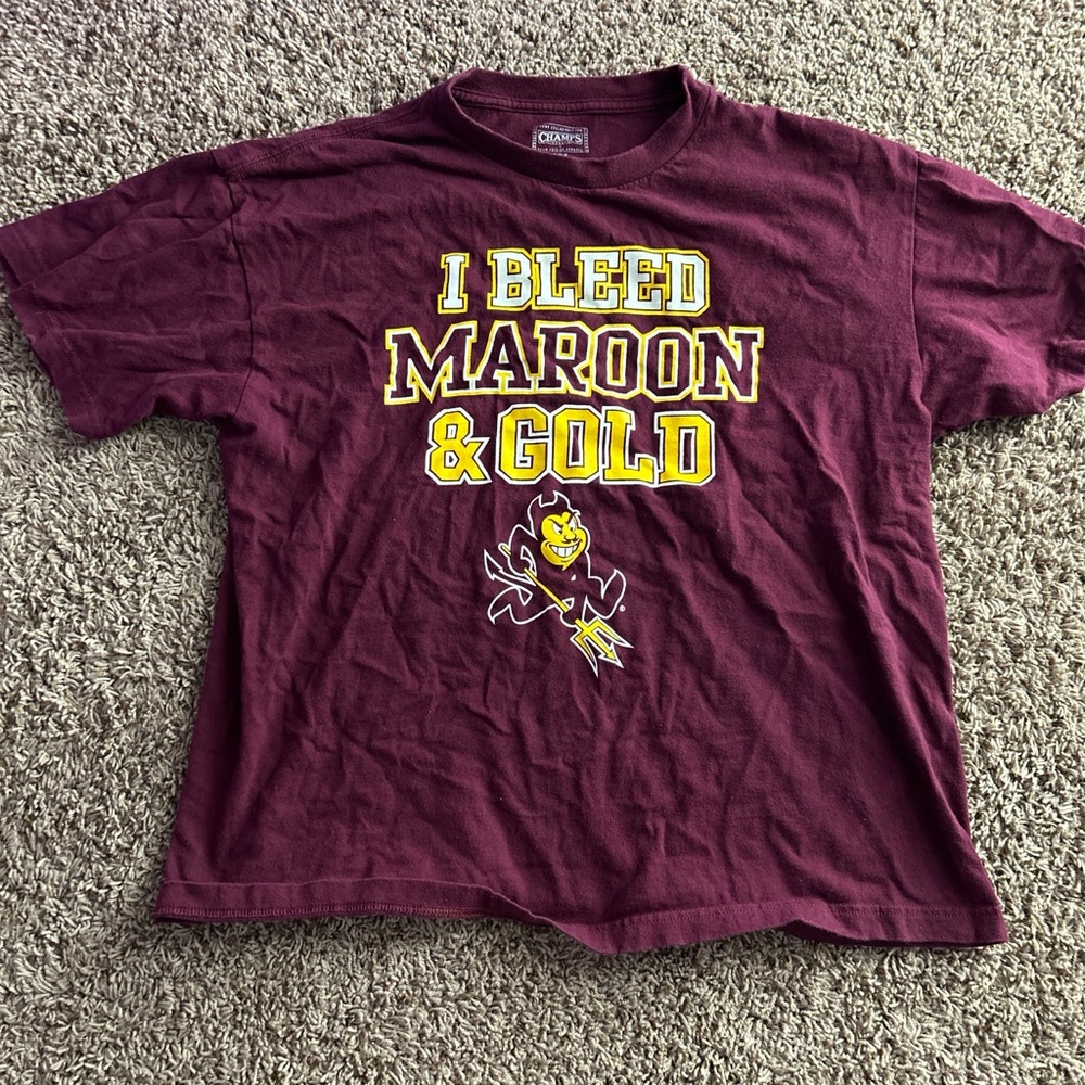 medium sun devils tee shirt